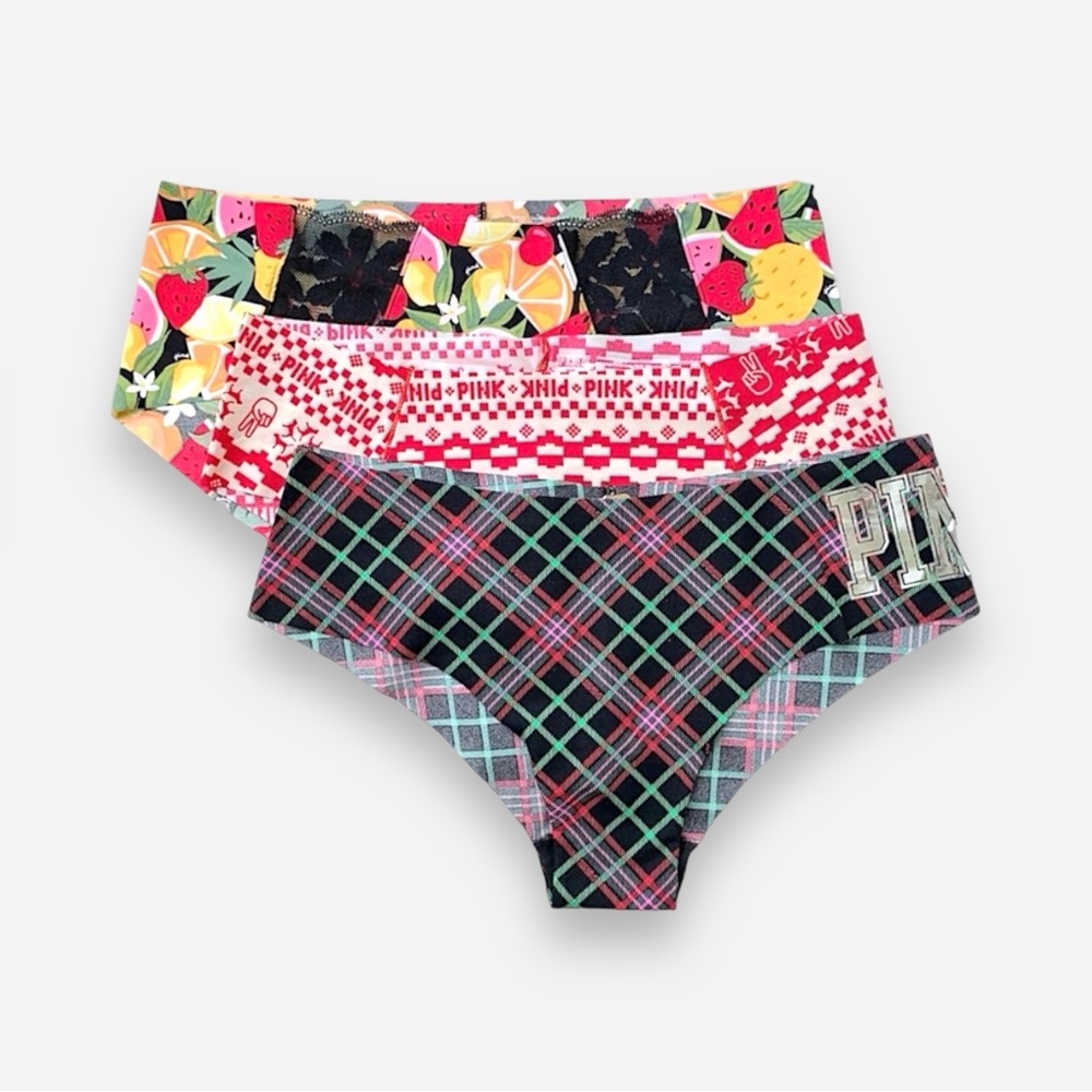 🌸3pk🌸 Victoria’s Secret Cheekster Hipster Panty Lot XL new